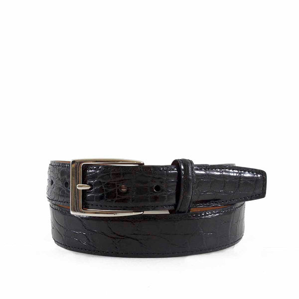 Shiny Crocodile Belt | Mens belts by Bryant Park – hadley.