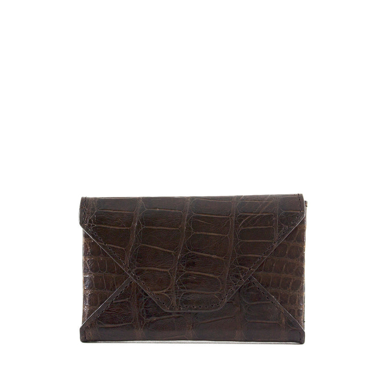 Gator leather Louis Vuitton wallet